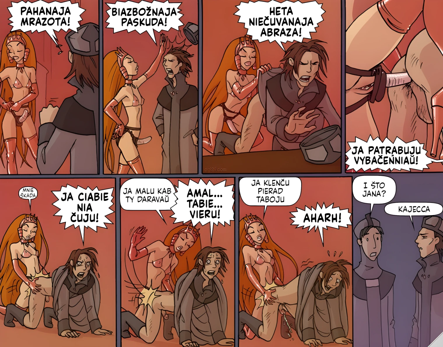 Časam my zabyvajem što heta porna. Nie na hetym tydni.