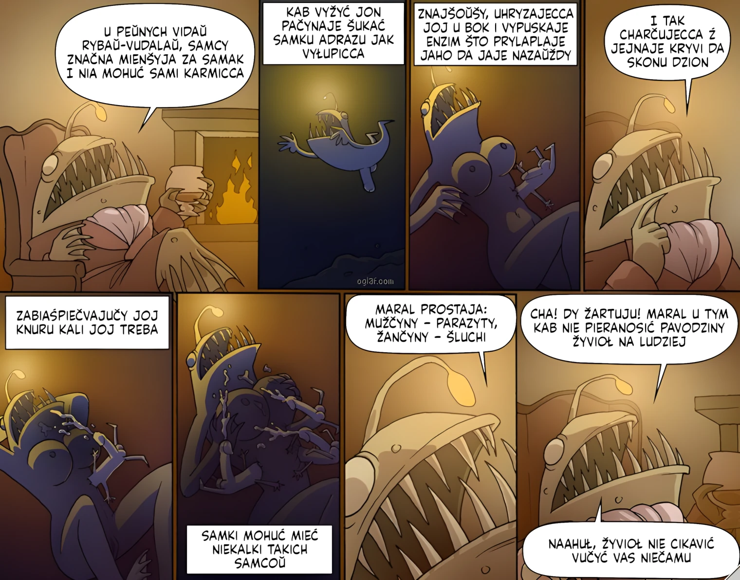 Ryby-vudali davoli ŭdałyja