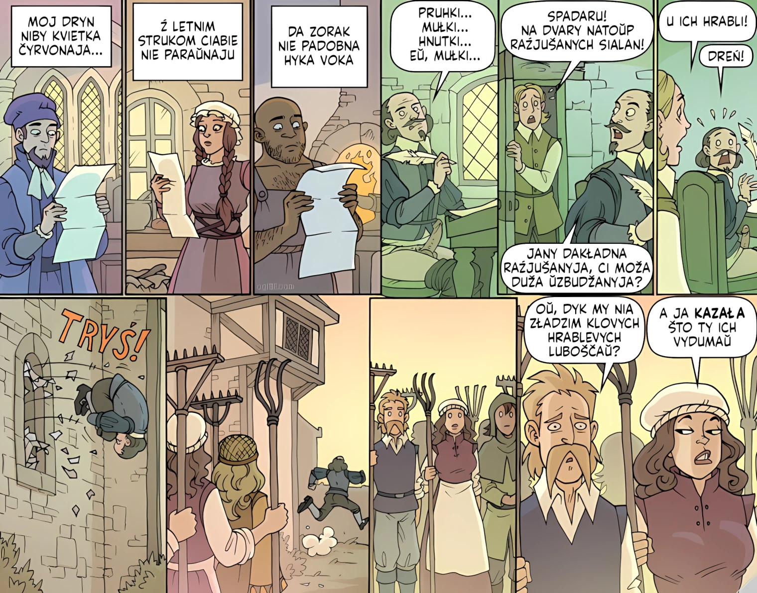 Budzieš tak ryfmavać – pojdzieš žabravać